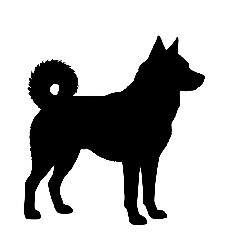 Jämthund – Einzelmotiv Aufkleber