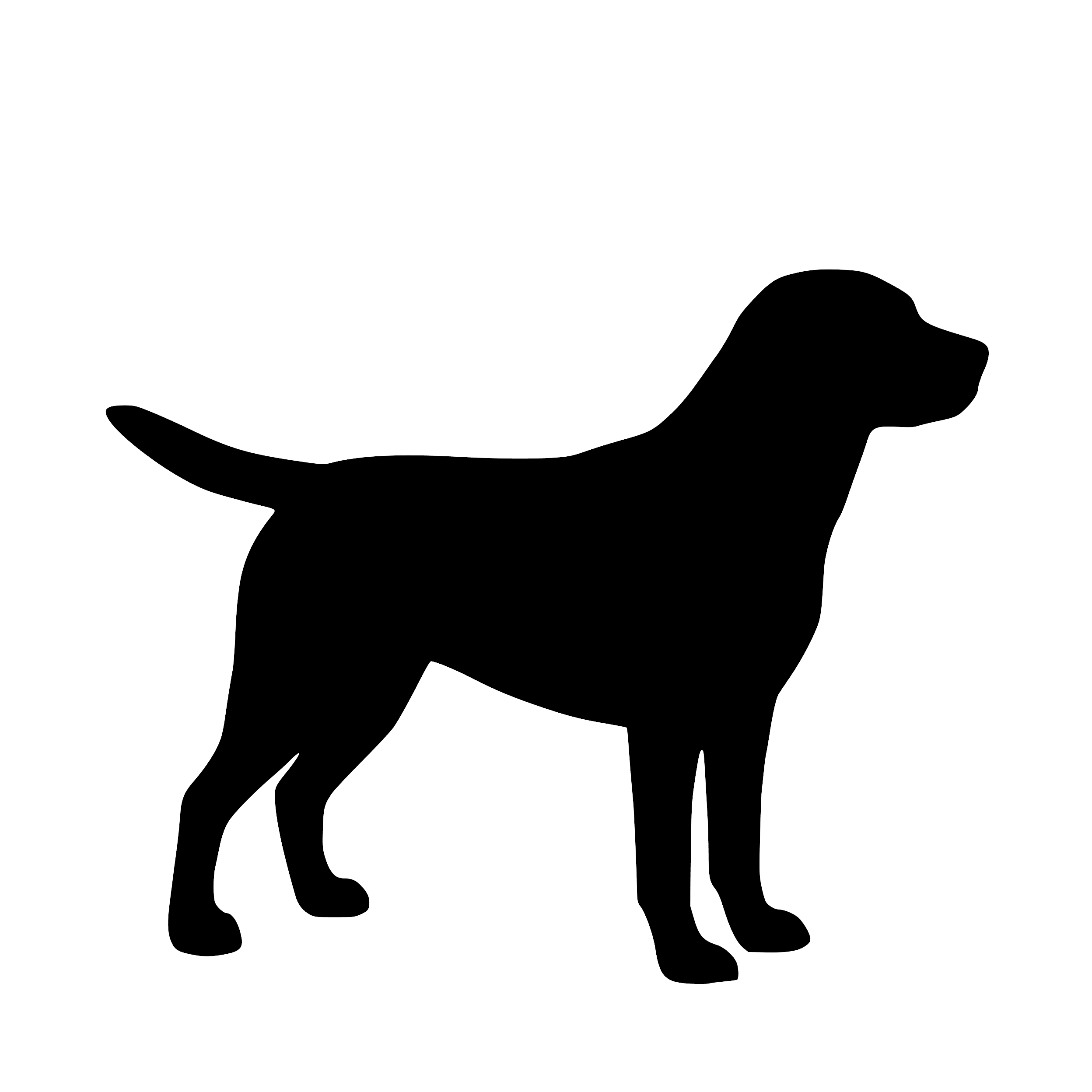 Labrador Retriever – Einzelmotiv Aufkleber