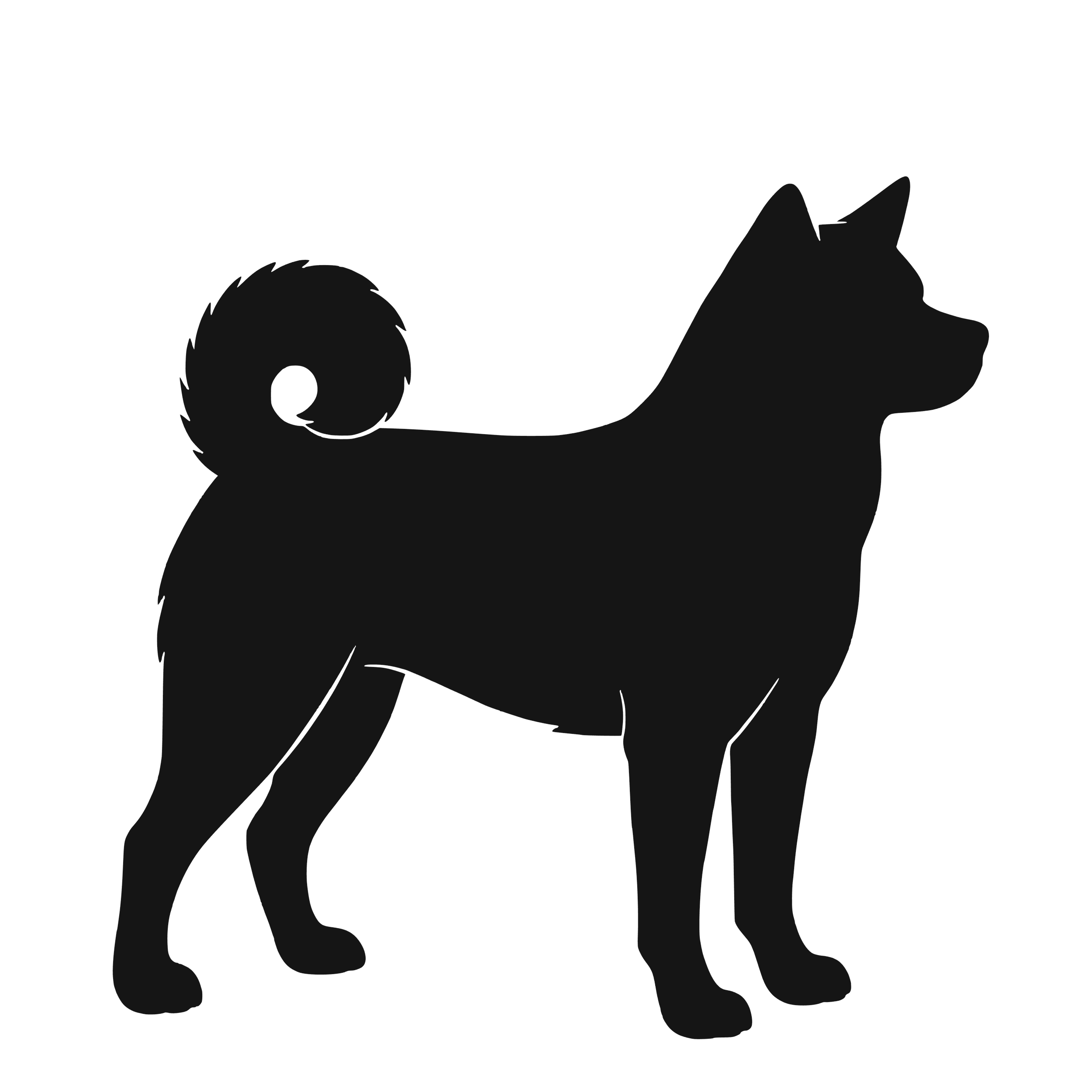 Akita – Einzelmotiv Aufkleber