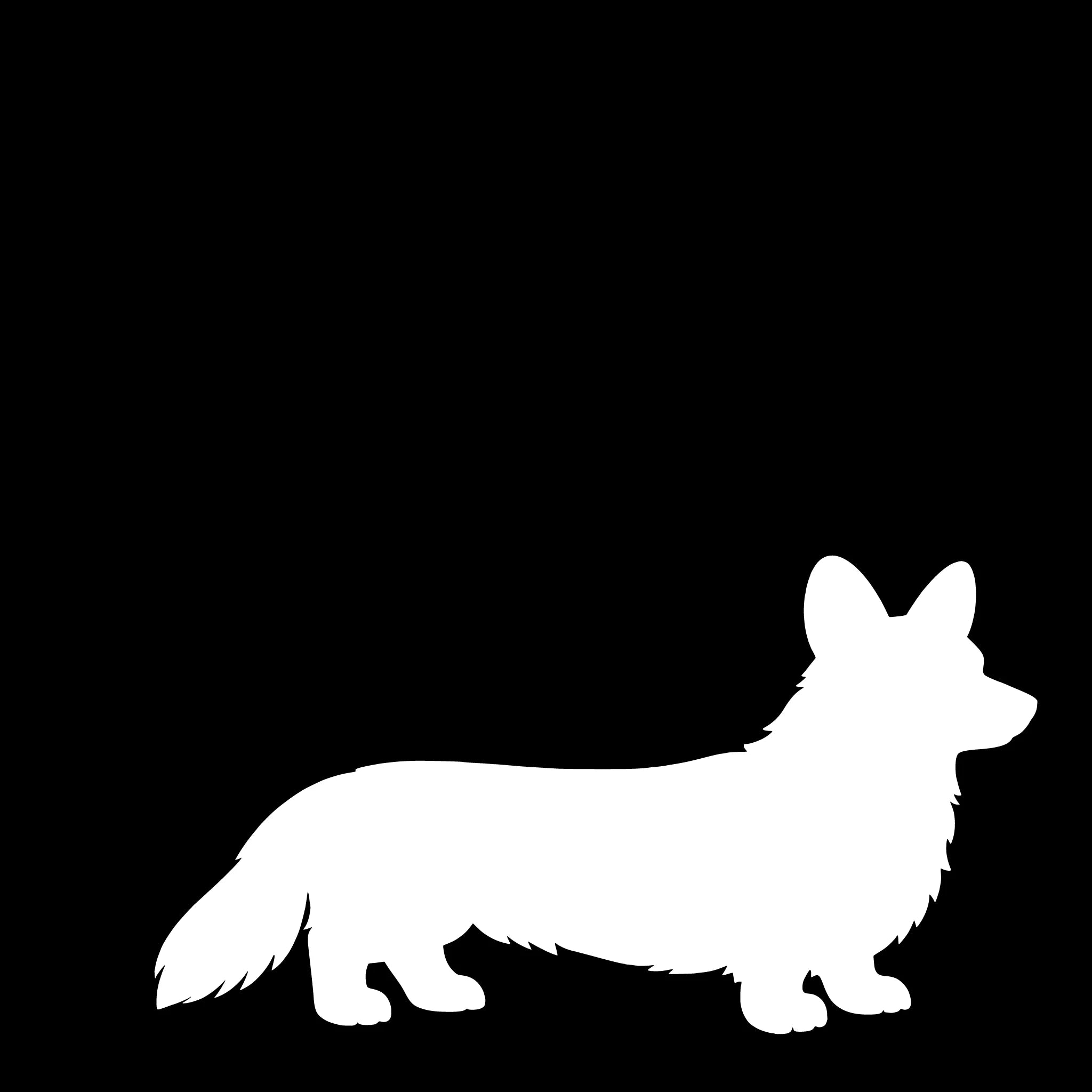Cardigan Welsh Corgi – Einzelmotiv Aufkleber