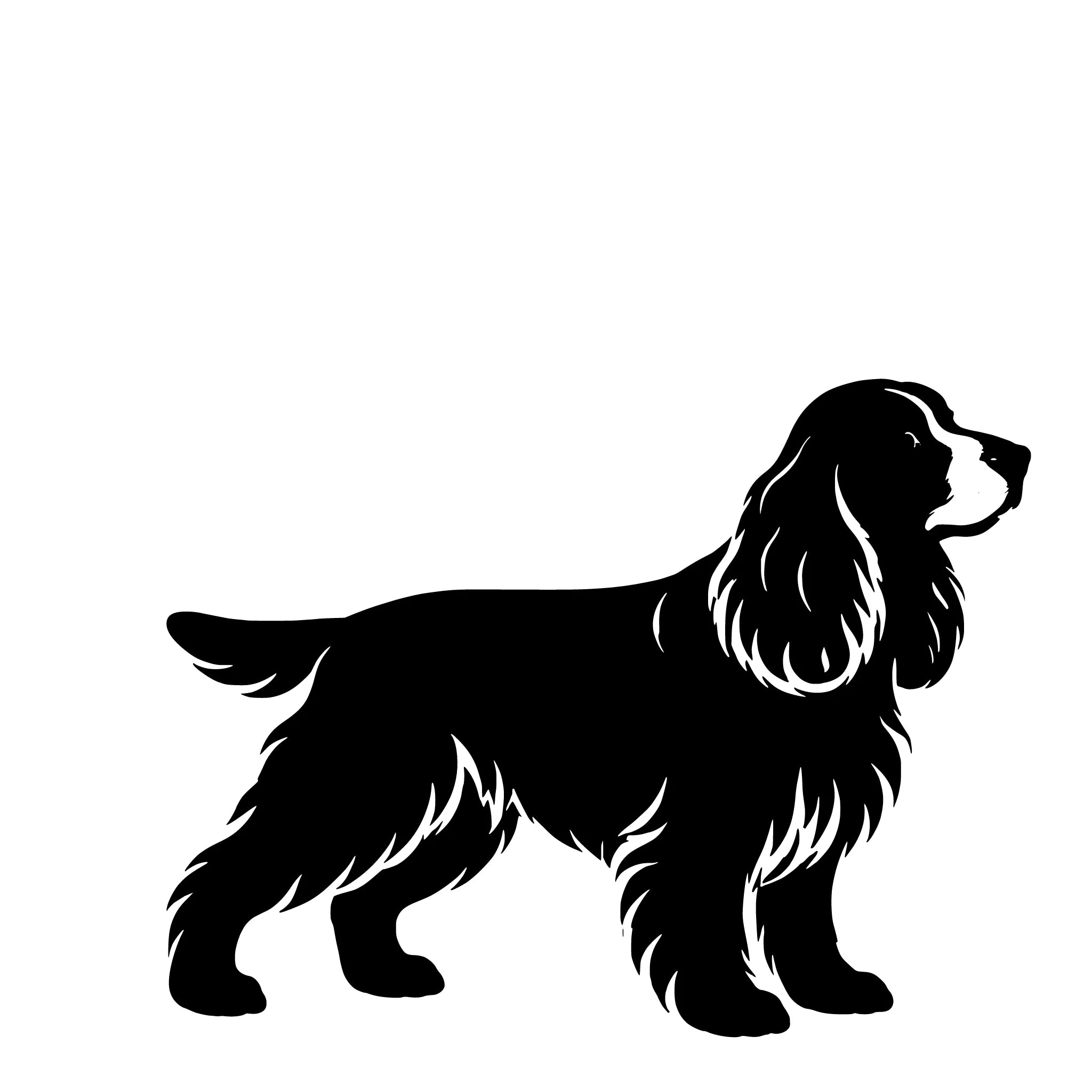 Cocker Spaniel– Einzelmotiv Aufkleber