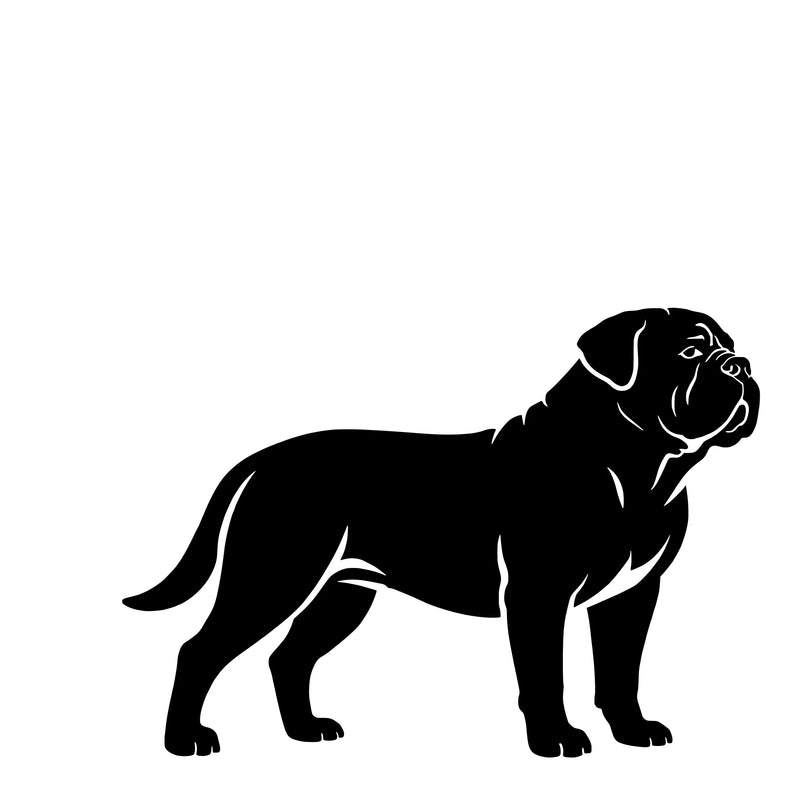  Dogue de Bordeaux – Einzelmotiv Aufkleber