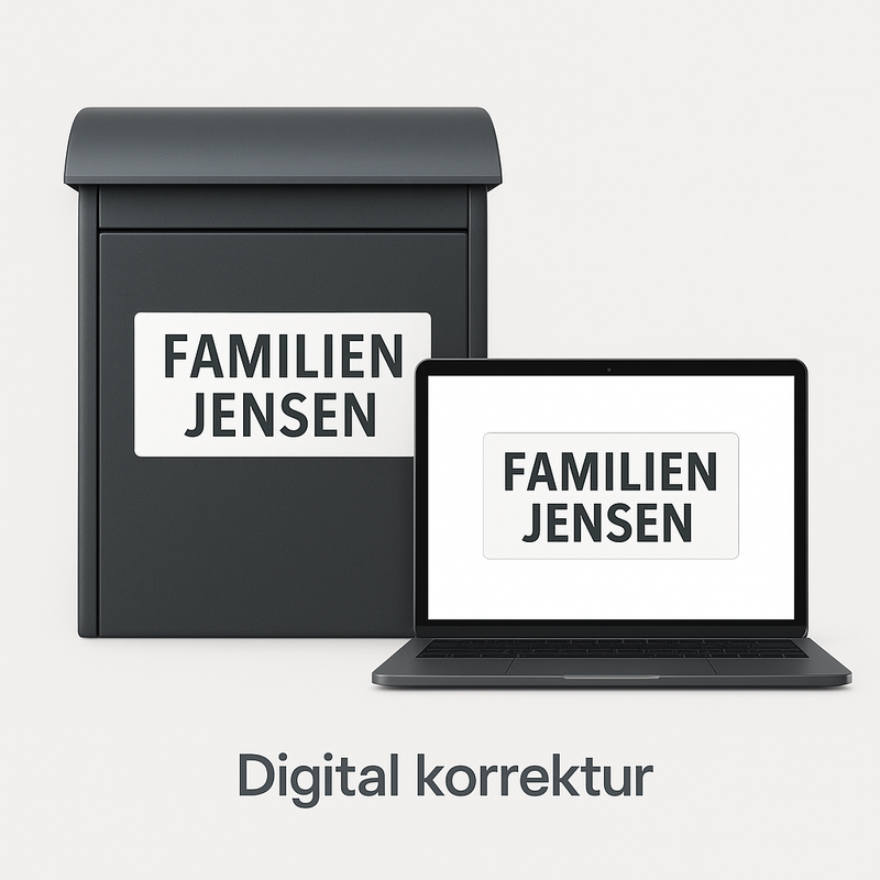 Digitale Korrektur