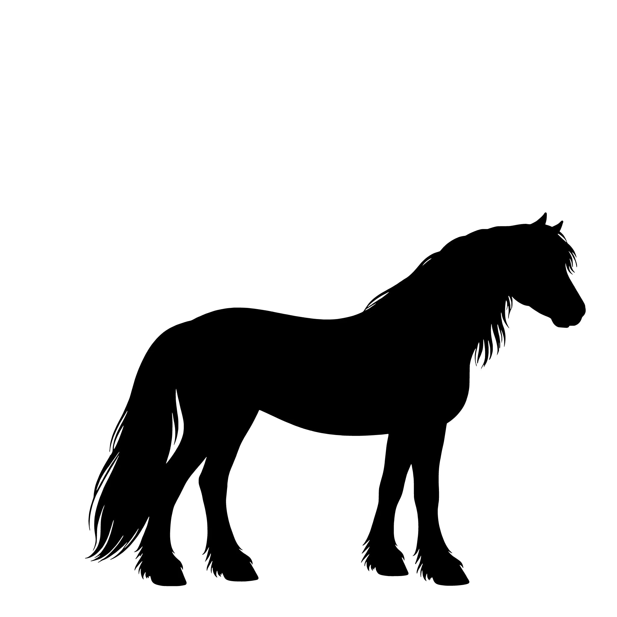 Fell Pony – Einzelmotiv Aufkleber