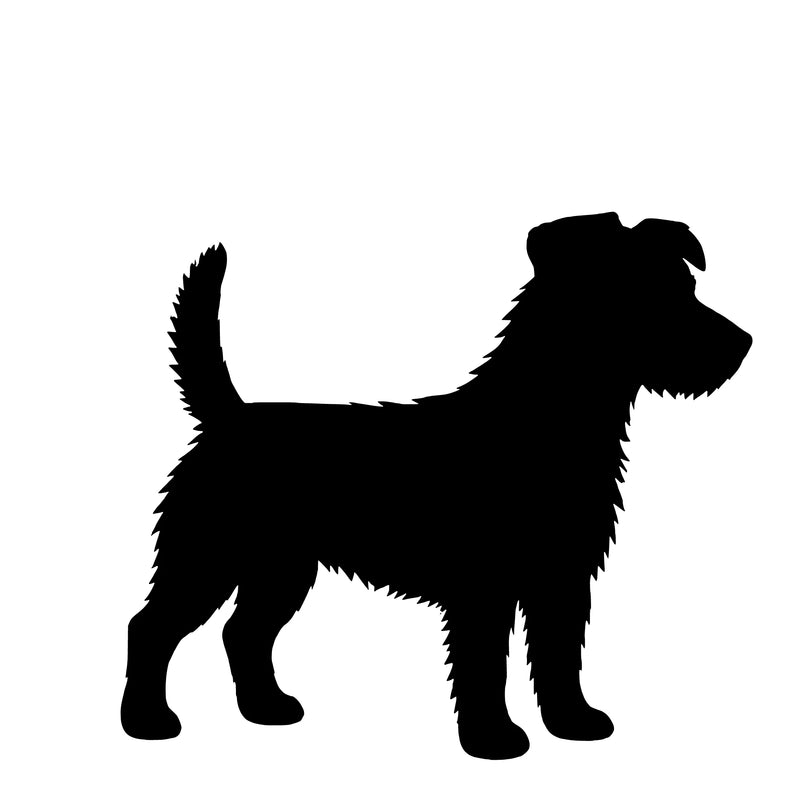 Jack Russell Terrier (rauhaar) – Einzelmotiv Aufkleber