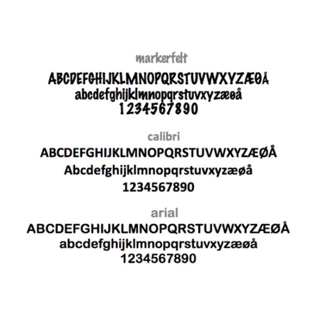 Briefkastenaufkleber – Text selbst bestimmen (max. 30x30cm)