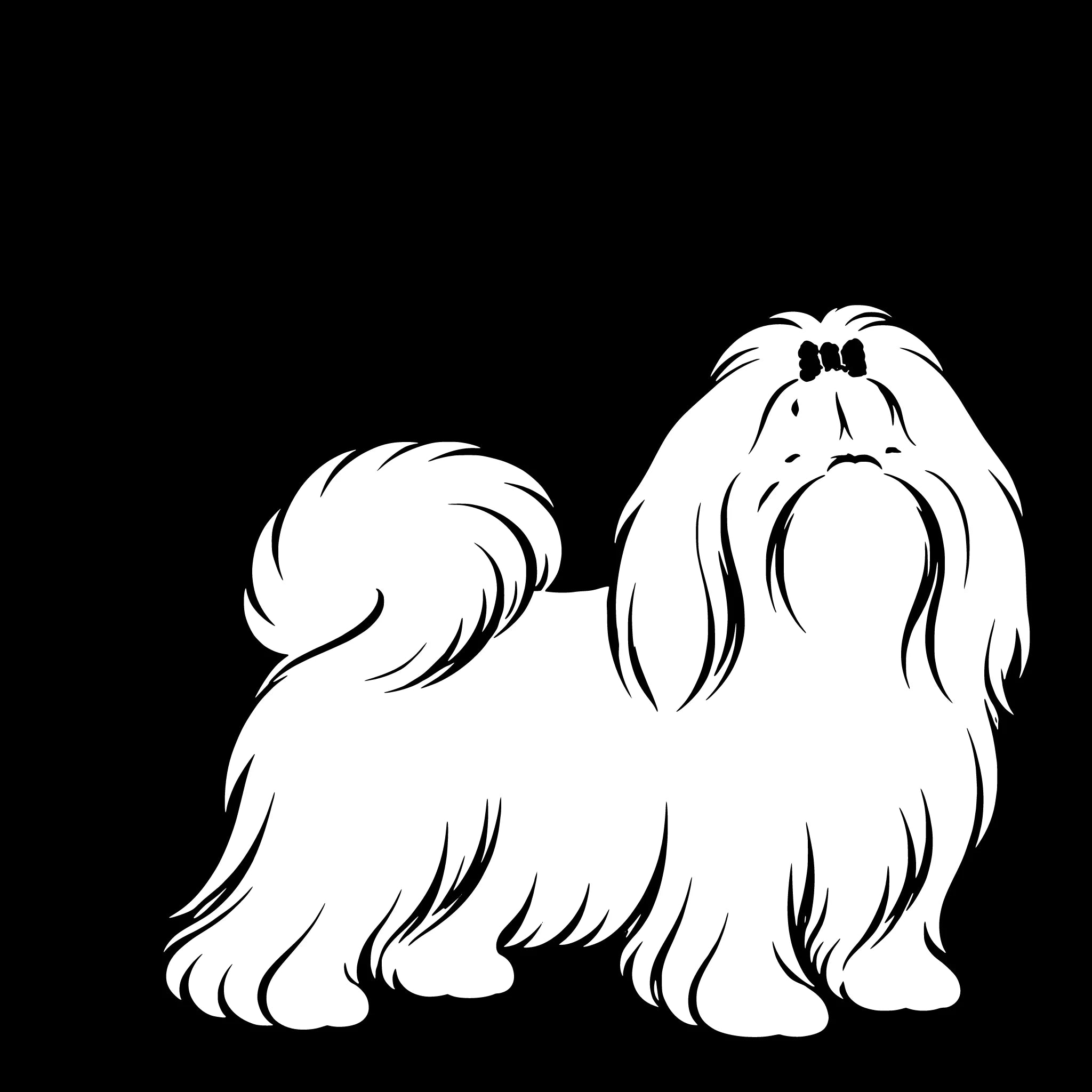 Shih Tzu – Einzelmotiv Aufkleber