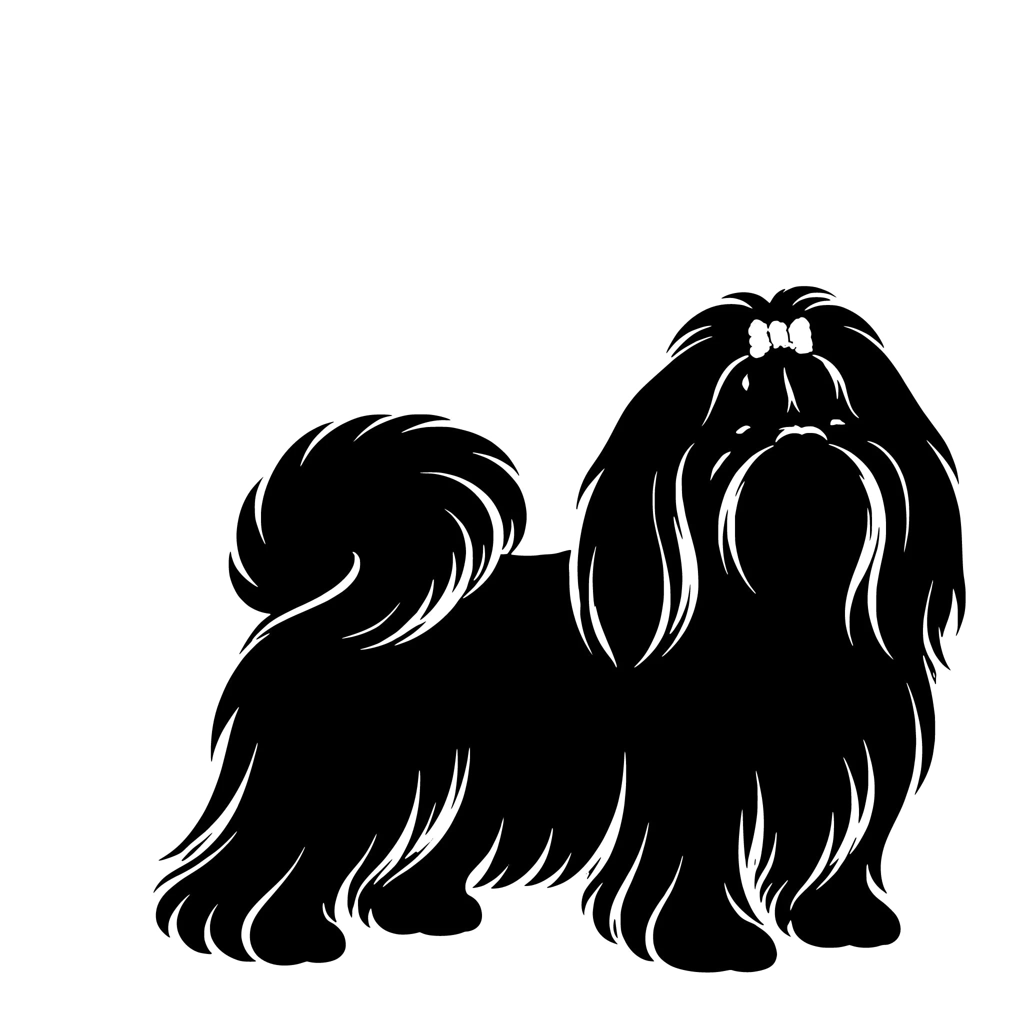 Shih Tzu – Einzelmotiv Aufkleber