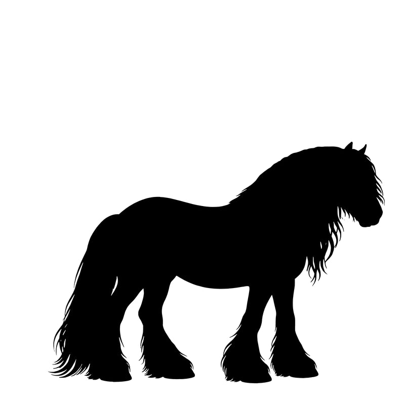 Tinker / Irish Cob – Einzelmotiv Aufkleber